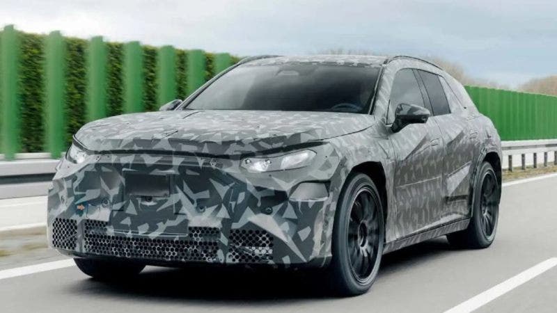 mercedes-amg suv elettrico in test