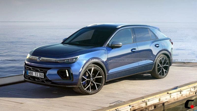 Volkswagen T-Roc 2025 render