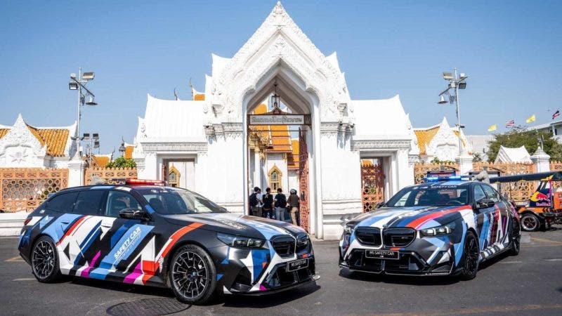 bmw m5 safety car motogp