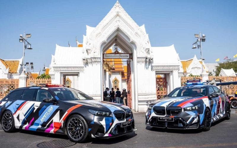 bmw m5 safety car motogp