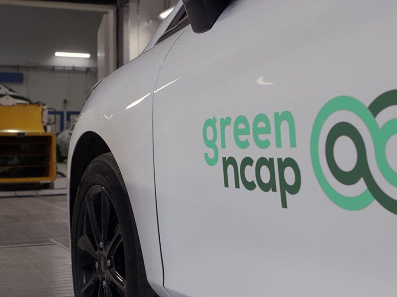 Green NCAP car