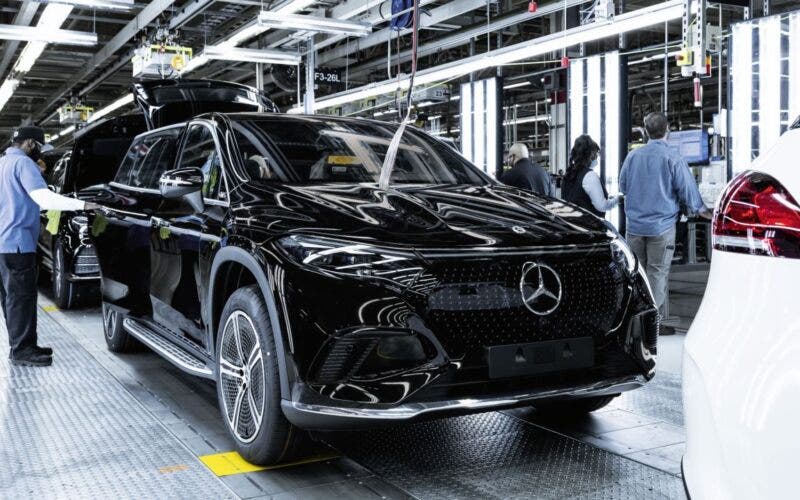 mercedes, produzione