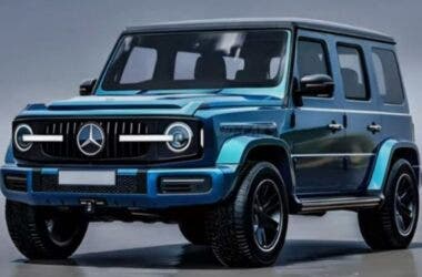 mercedes classe g mini rendering