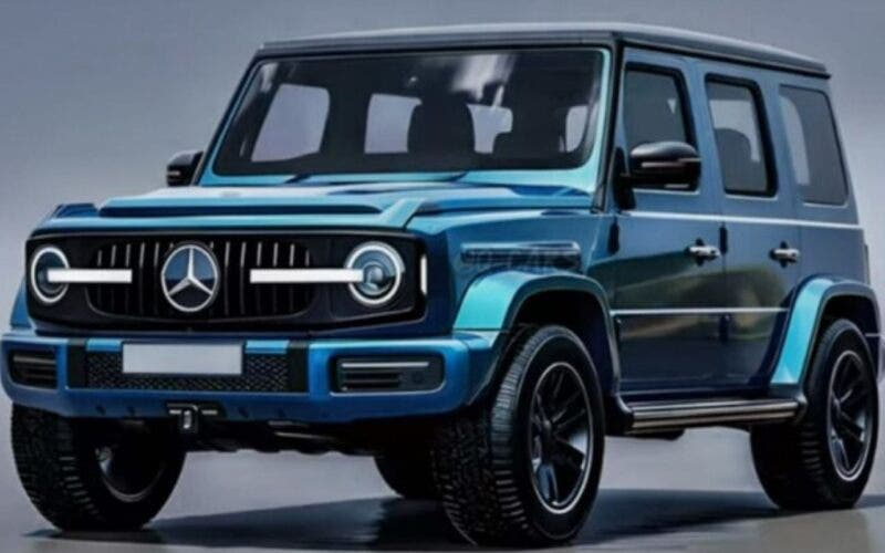 mercedes classe g mini rendering