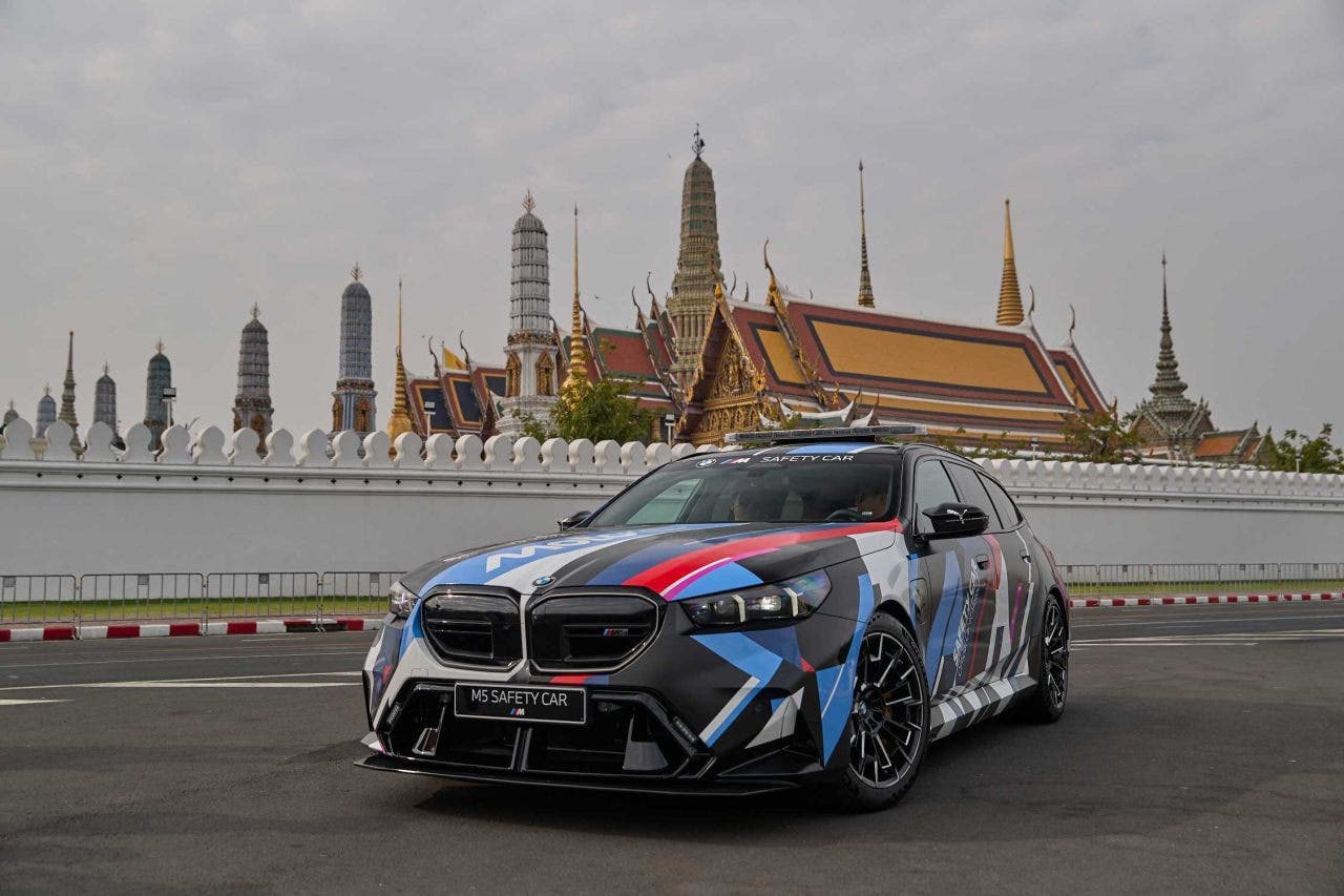 bmw m5 safety car motogp