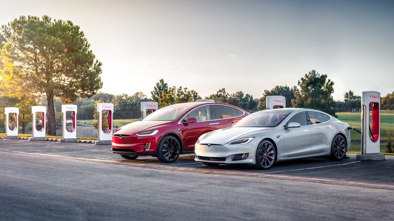 tesla supercharger