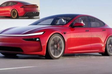 Tesla Model S render