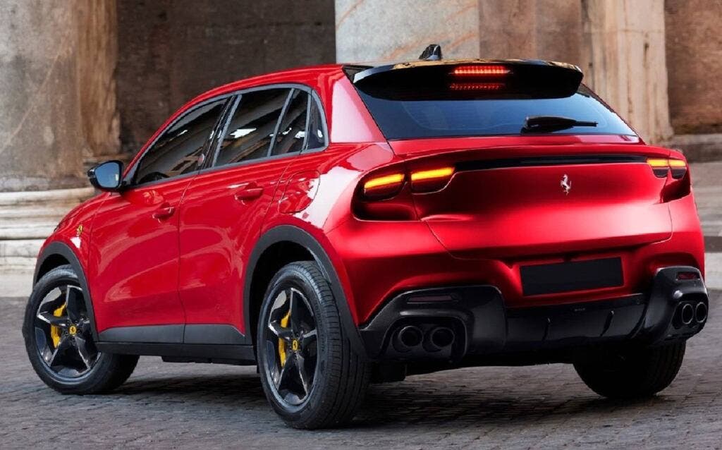 Ferrari compact SUV render