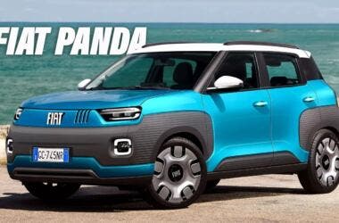 Fiat Panda 2024 render