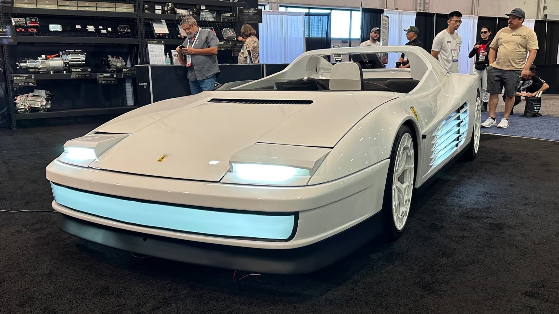 Ferrari Testarossa The Unusual Creation Unveiled At Sema