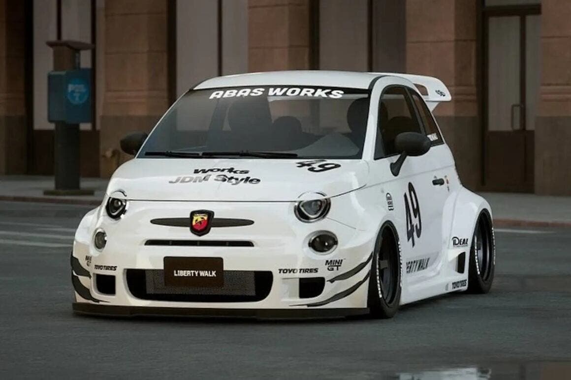 Abarth 595 Liberty Walk kit