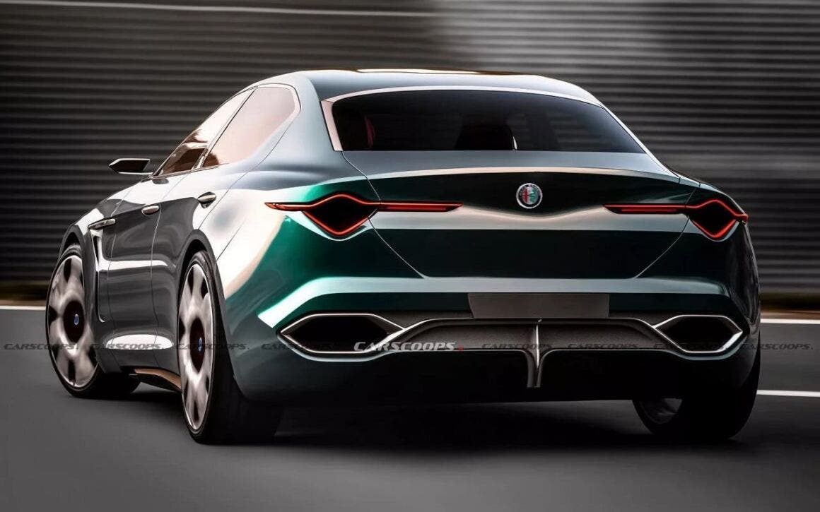 New Alfa Romeo Giulia render