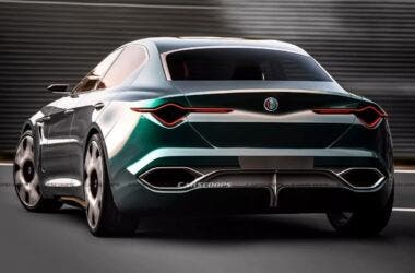 New Alfa Romeo Giulia render