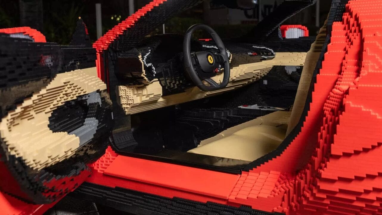 Ferrari 296 GTS Lego