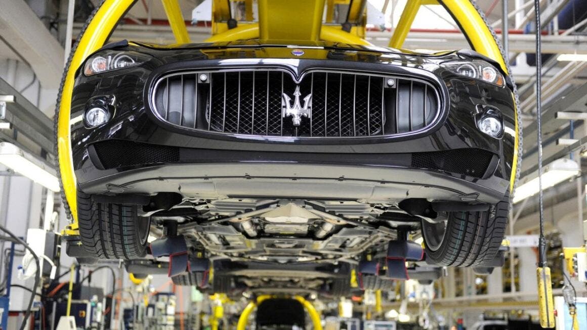 Maserati car production