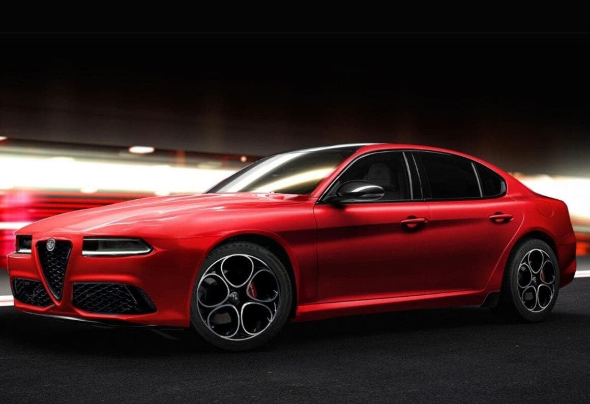 New Alfa Romeo Giulia render