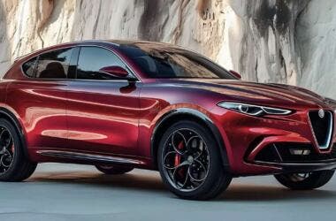 New Alfa Romeo Stelvio 2024 render preview