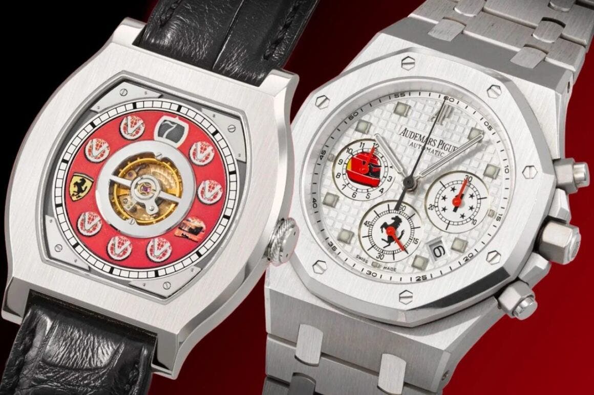 Schumacher's watches