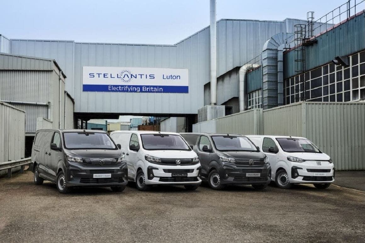 Stellantis Commercial Vehicles Luton UK