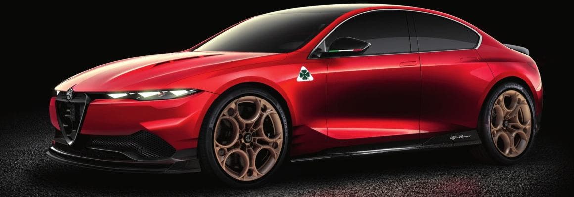 Alfa Romeo Giulia render Model 3