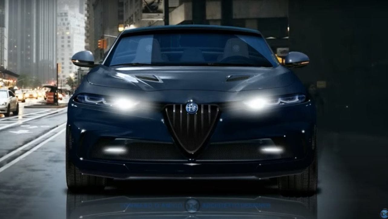 Alfa Romeo Giulietta Render D'Amico