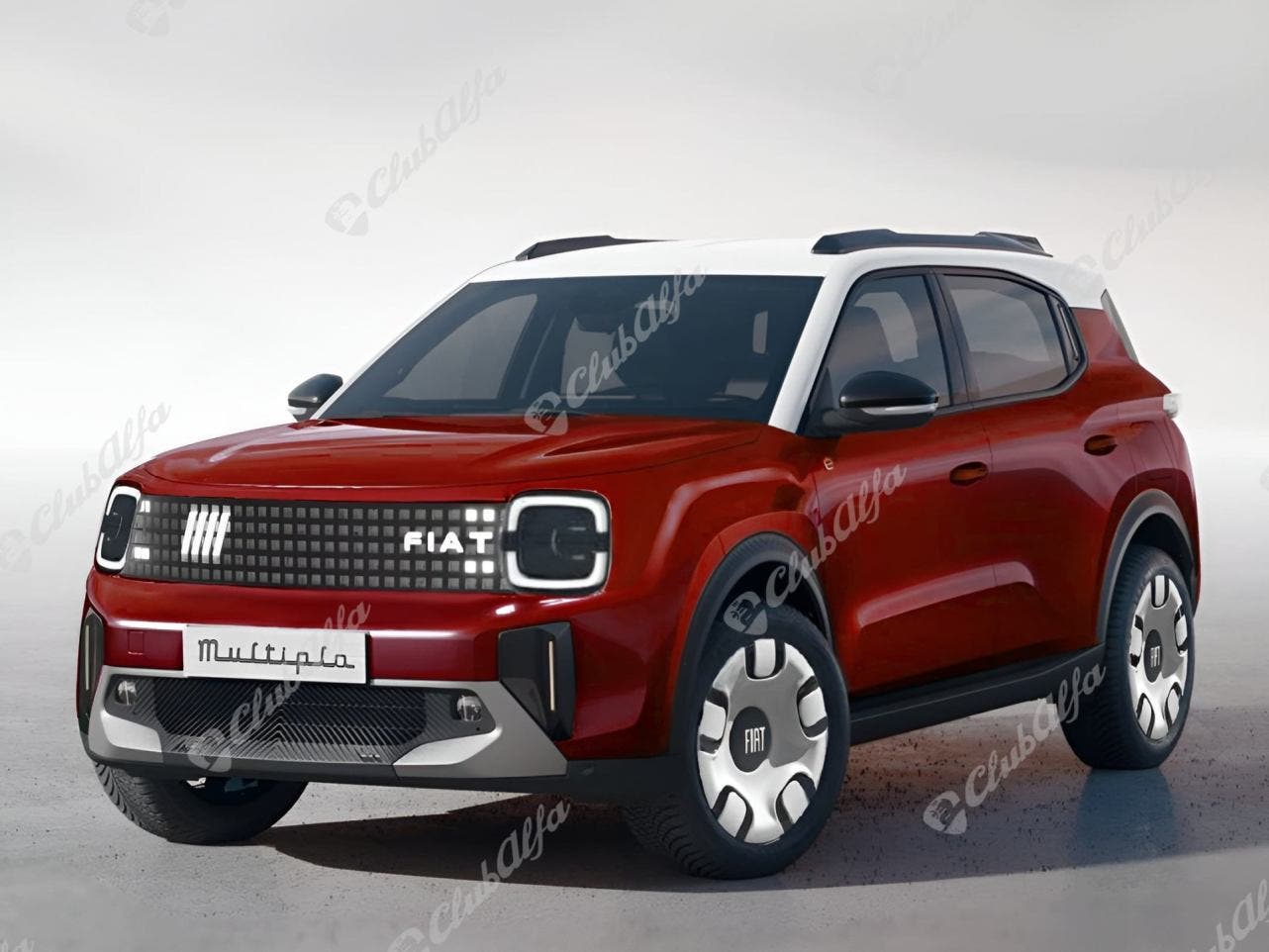 New Fiat Multipla render