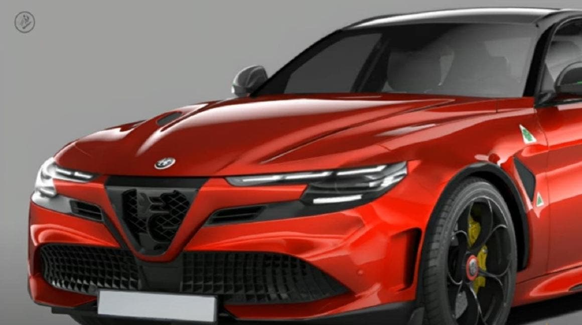 Alfa Romeo Giulia 2026 render