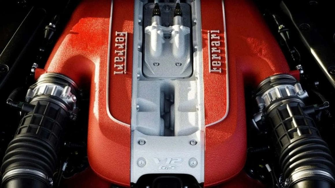 Ferrari V12 engine