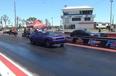 Lucid Air Shappire Dodge Challenger SRT Demon 170 drag race