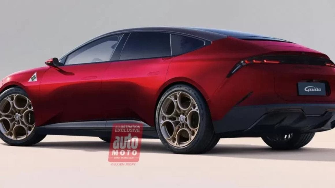 New Alfa Romeo Giulia 2026 render automoto