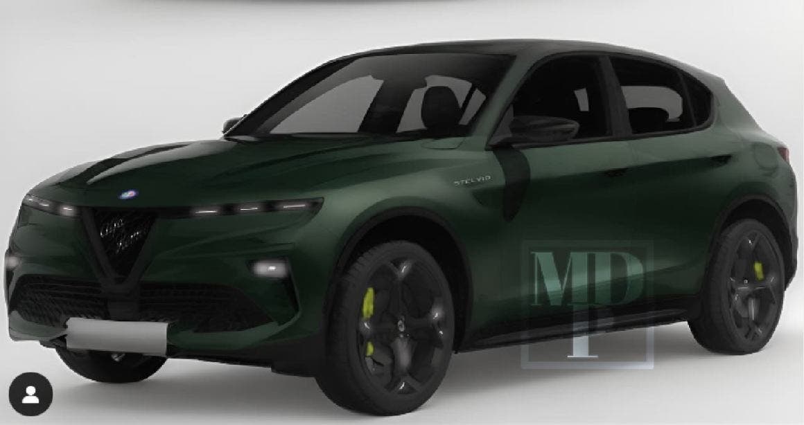 New Alfa Romeo Stelvio 2025 render