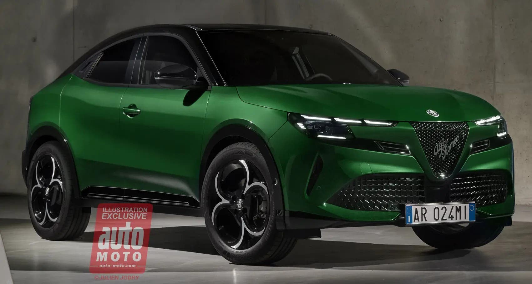 Alfa Romeo Junior: this is how it might appear as an SUV coupé ...