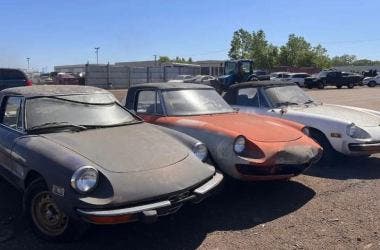 Alfa Romeo collection abandoned in Detroit