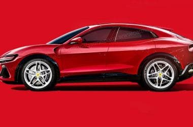 Ferrari EV render