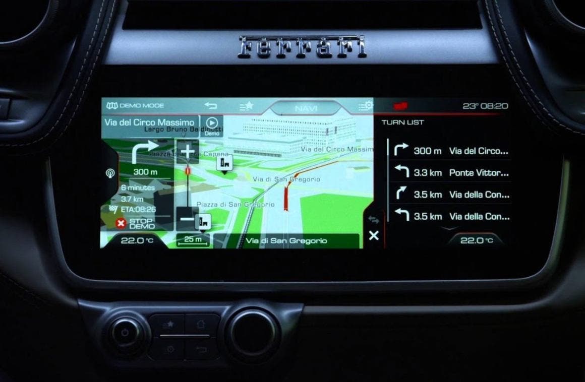 Ferrari gps