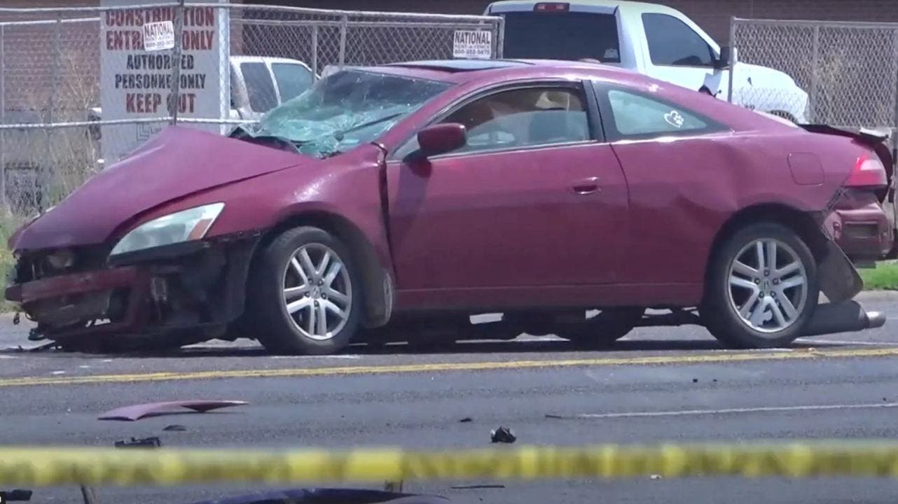 Dodge Challenger Crash