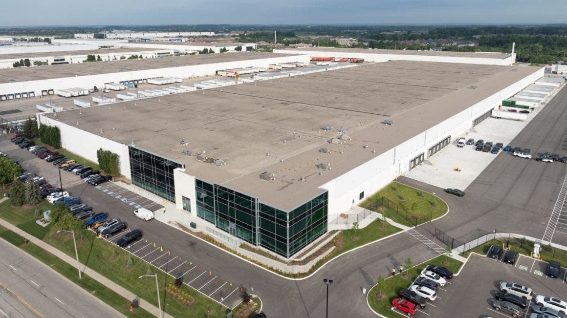 Stellantis Mopar Parts Distribution Center in Brampton, Ontario