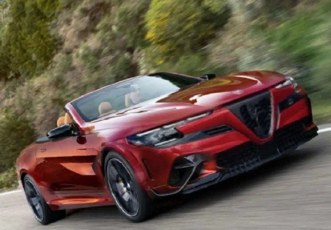 New Alfa Romeo Giulia Cabrio