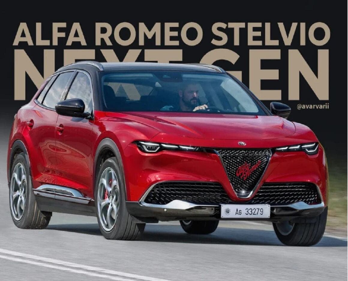 Alfa Romeo Stelvio render 2025