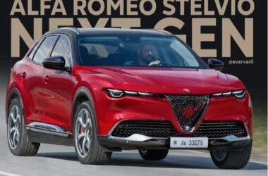 Alfa Romeo Stelvio render 2025