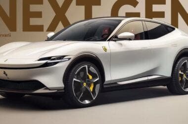 Ferrari E-SUV 2025 render