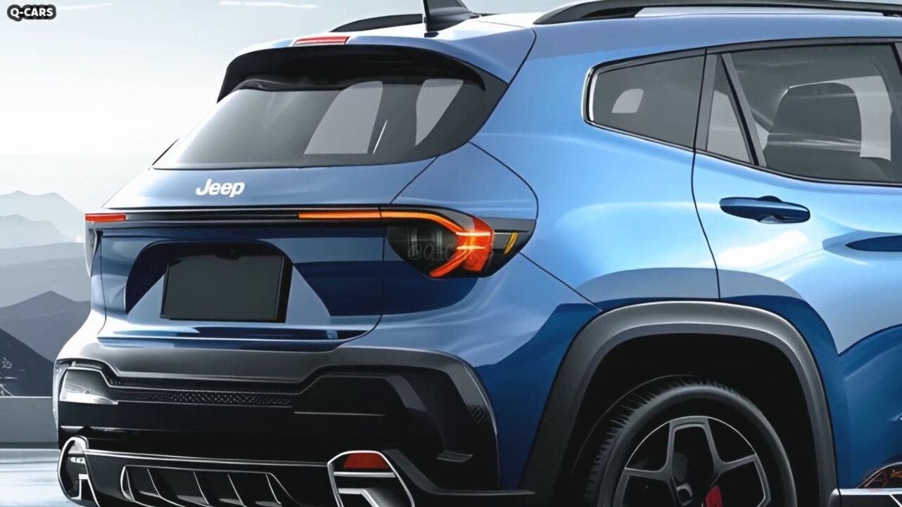 Jeep Renegade 2027 render