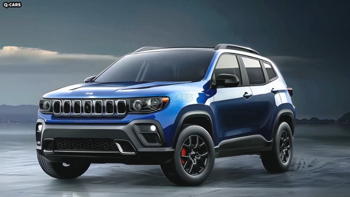 Jeep Renegade 2027 render