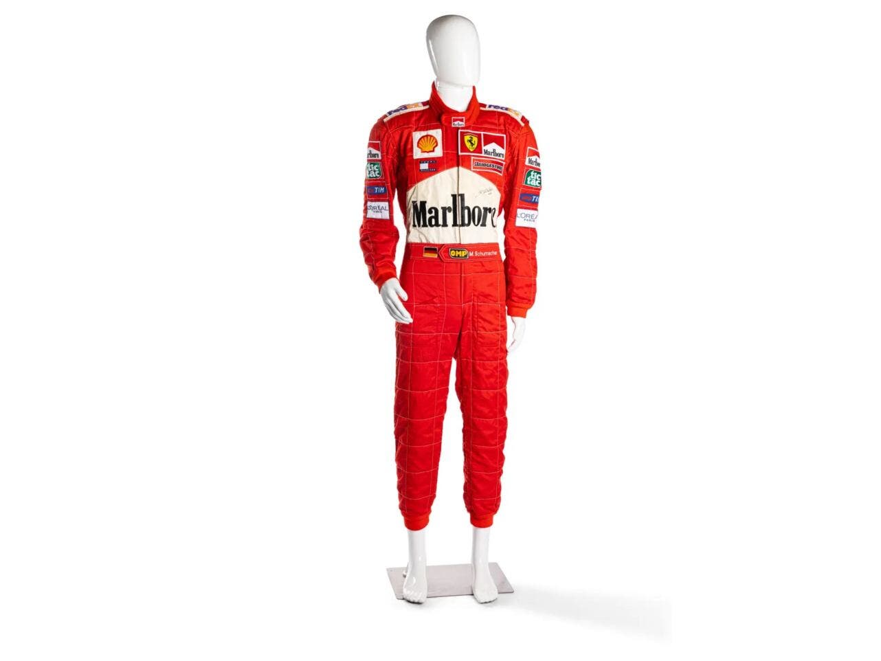 Michael Schumacher's Ferrari-era memorabilia