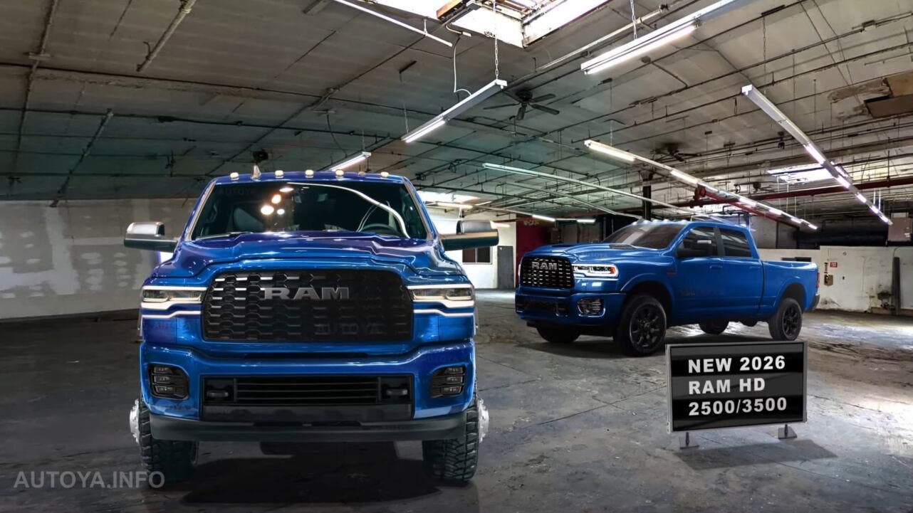 2026 Ram 2500 3500 HD render