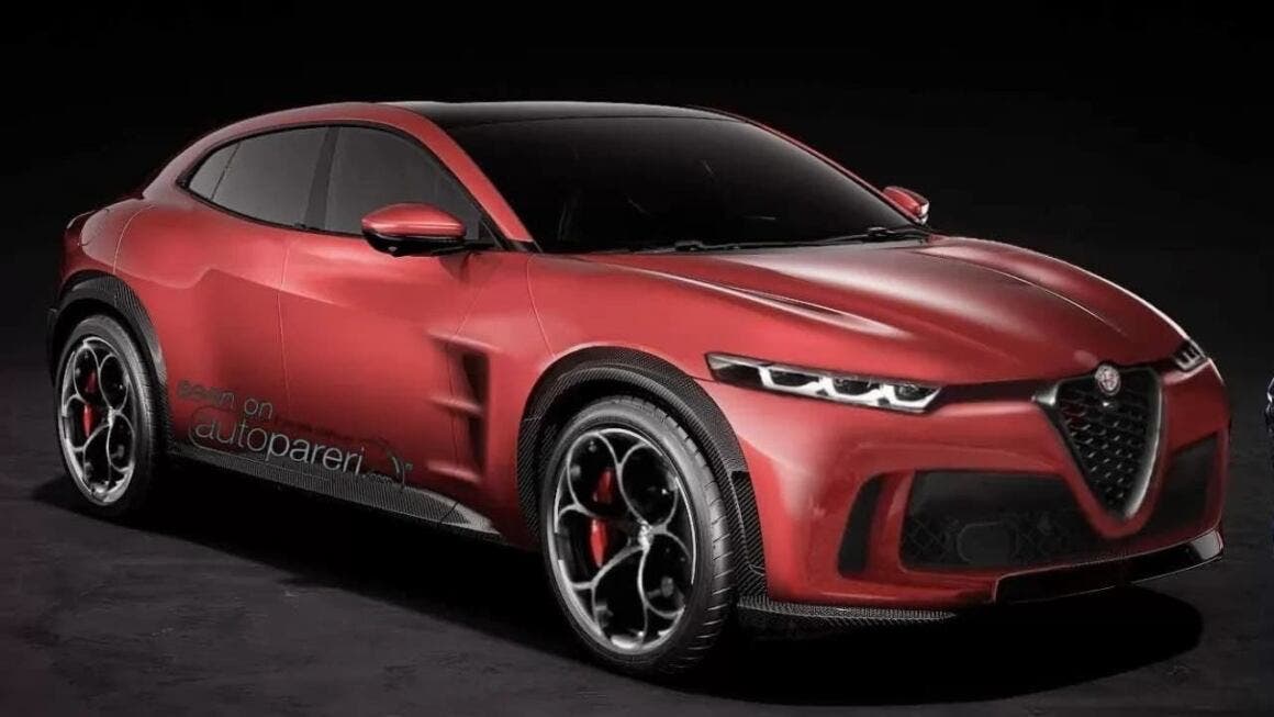 Alfa Romeo Stelvio 2025 render