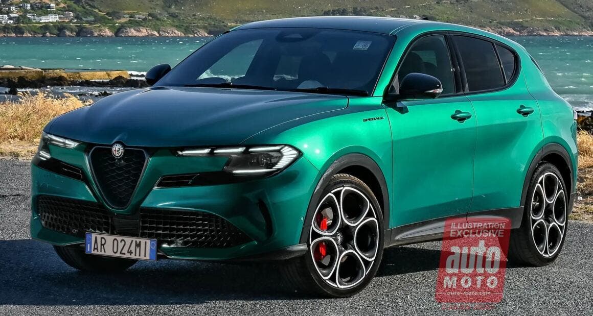 Alfa Romeo Tonale restyling render