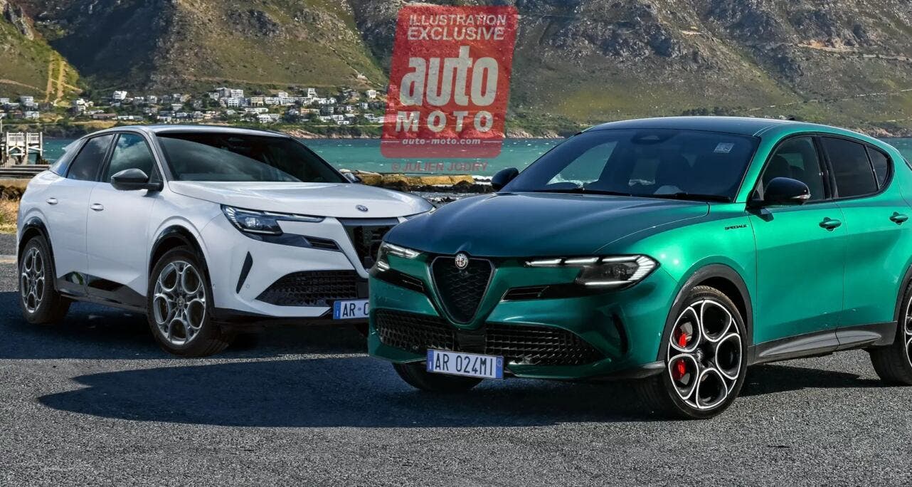 Alfa Romeo Tonale restyling render