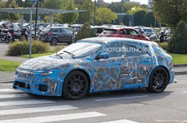 Ferrari EV spy photo