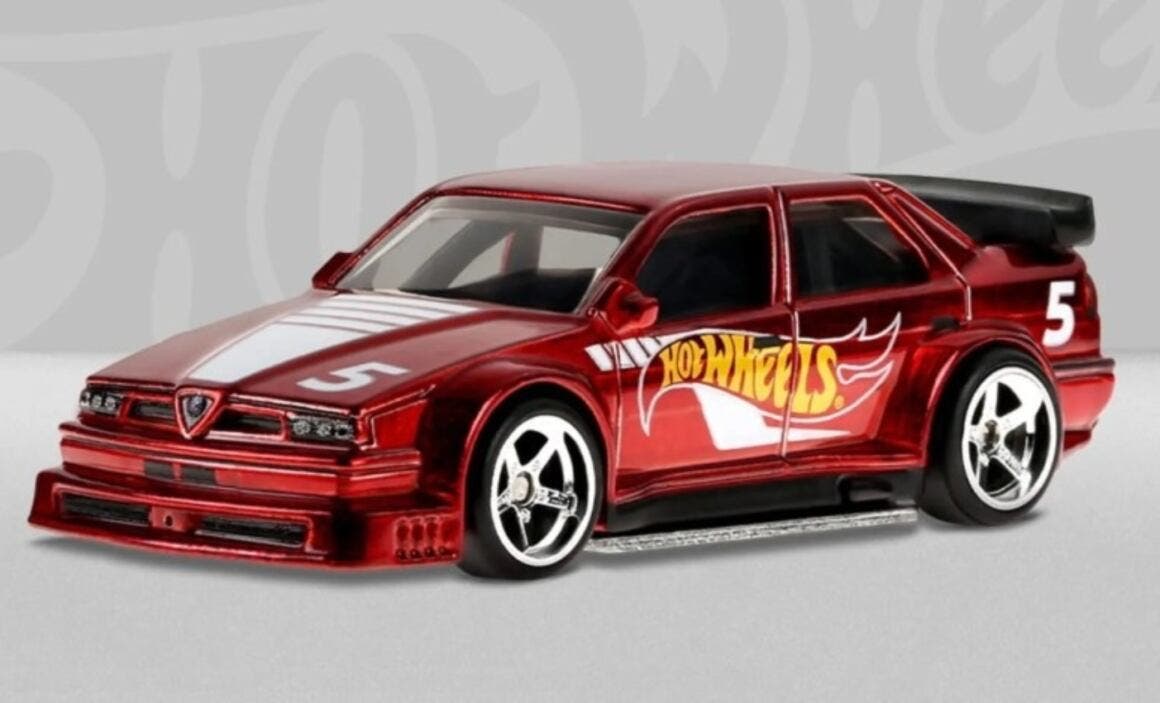 Hotwheels 1-64 scale Alfa Romeo 155 V6 Ti